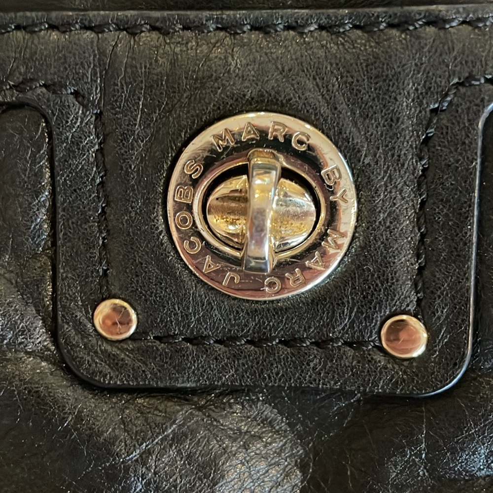 Marc Jacob’s Black Leather Women's Bag crossbody - Picture 2 of 5